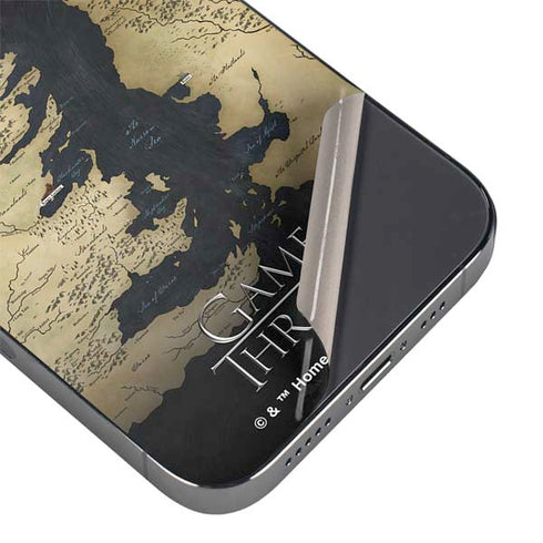 Game of Thrones: Westeros Map iPhone 14 Pro Skin